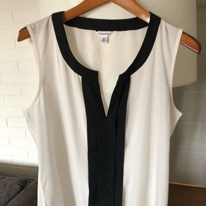 Calvin Klein white professional tank top